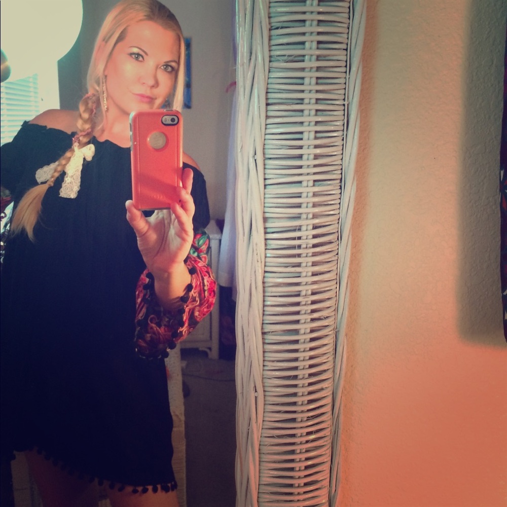 Off shoulder dress